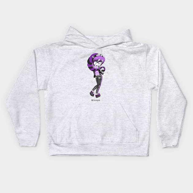 Scorpio Kids Hoodie by idiotstile